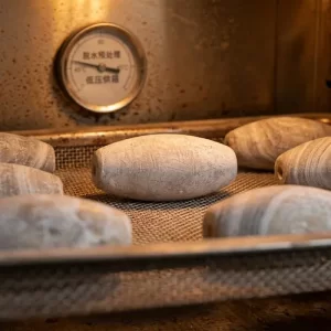 Step 4: Dehydration — Everest amulet craftsmanship process