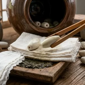 Step 5: Whitening — Everest amulet craftsmanship process