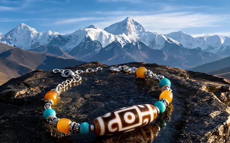 Balance Energy Dzi Sacred Symbol Pendant Good Luck Totem Talisman Jewelry Necklaces