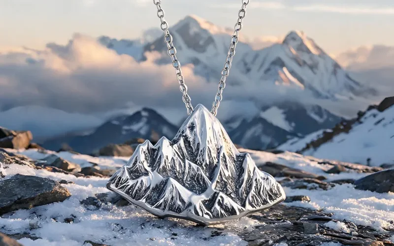Everest Summit Spirit Jewelry Courage Charm Lucky Protection Pendant Necklaces