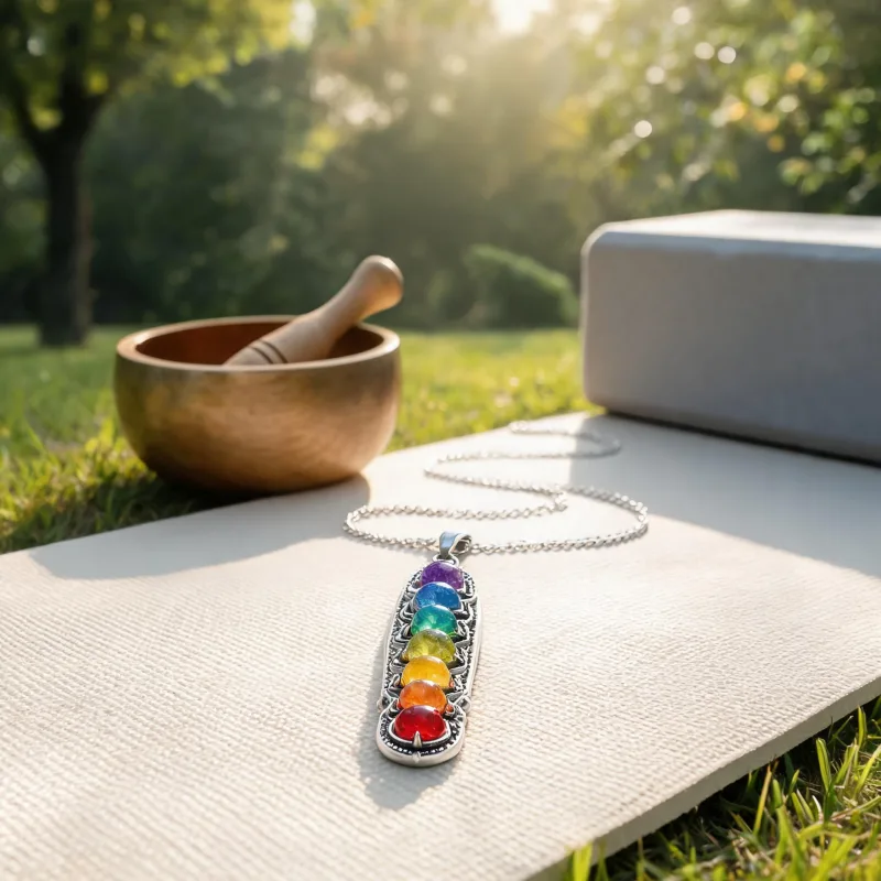 Everest Talisman Luck Jewelry Mindfulness Ritual Pendant for Yoga Meditation Lovers