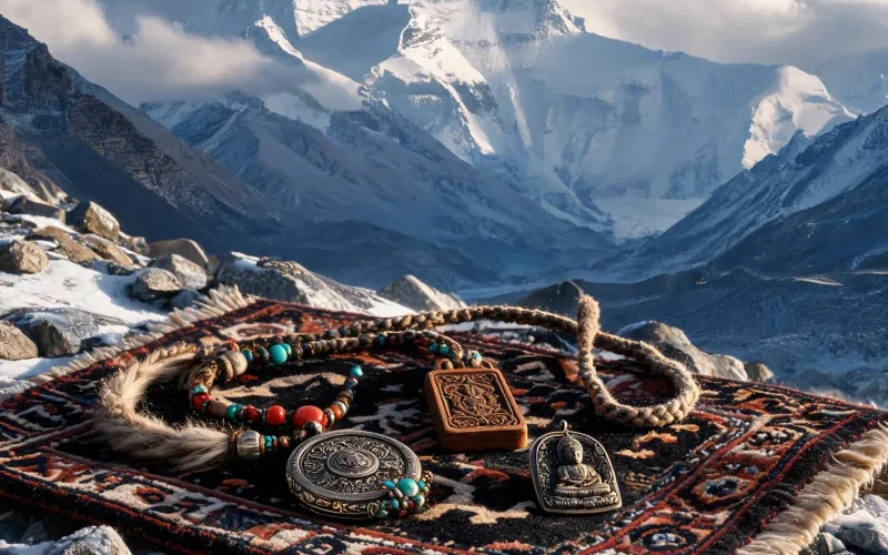 Chomolungma Heritage & Hand Craft Authentic Himalayan Talisman Artworks