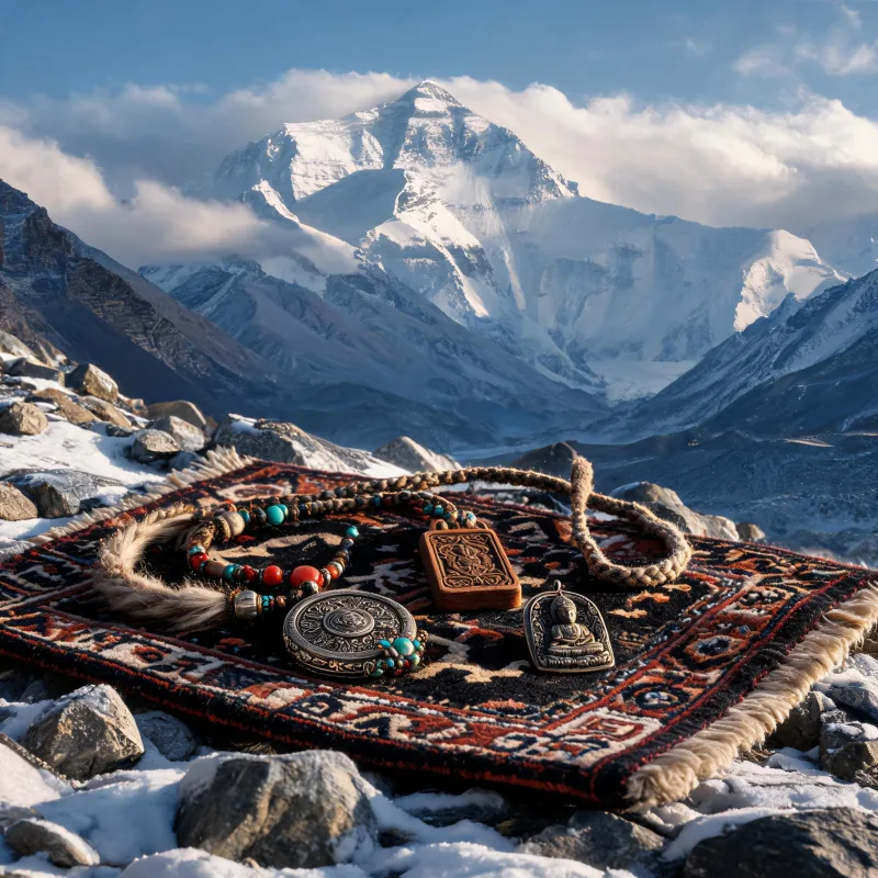 Chomolungma Heritage & Hand Craft Authentic Himalayan Talisman Artworks