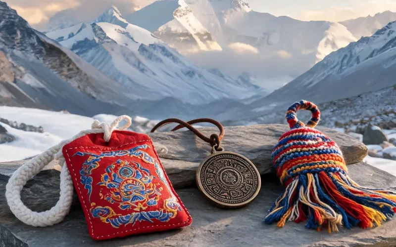 Chomolungma Heritage & Hand Craft Authentic Himalayan Talisman Artworks