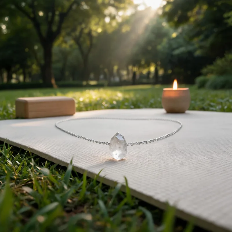 Handmade Meditation Luck Pendant Yoga Mindfulness Ritual Energy Cleansing Jewelry