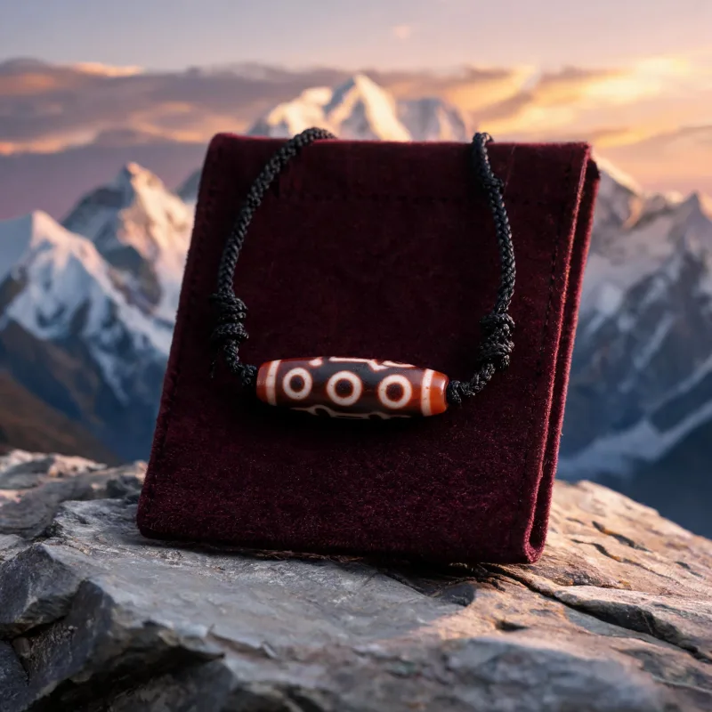 Multi Eye Dzi Amulet Pendant Sacred Totem Good Luck Crystal Courage Symbol Jewelry
