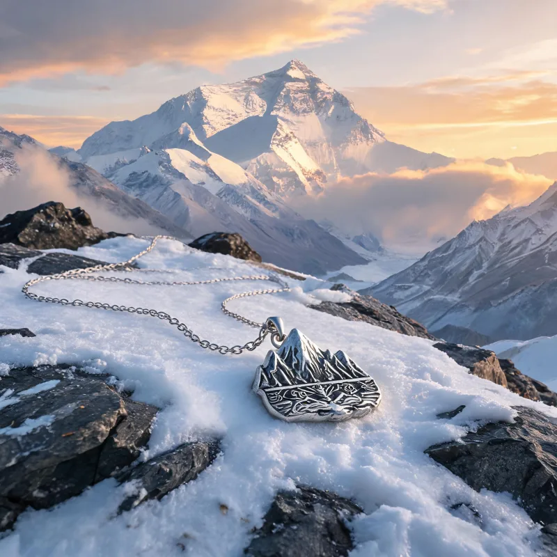 Handcrafted Everest Summit Spirit Jewelry to Carry Mountain Courage Every Day