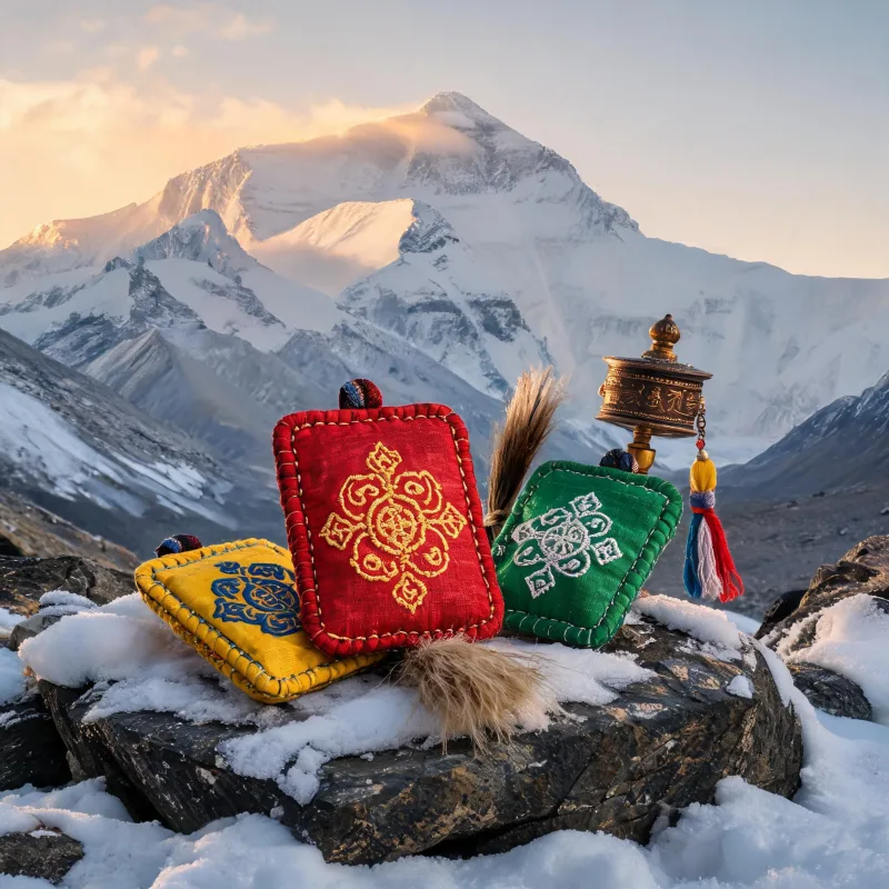 Preserving Chomolungma Heritage: Handmade Himalayan Spiritual Craft Talismans