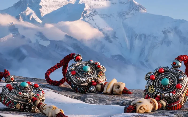 Preserving Chomolungma Heritage: Handmade Himalayan Spiritual Craft Talismans