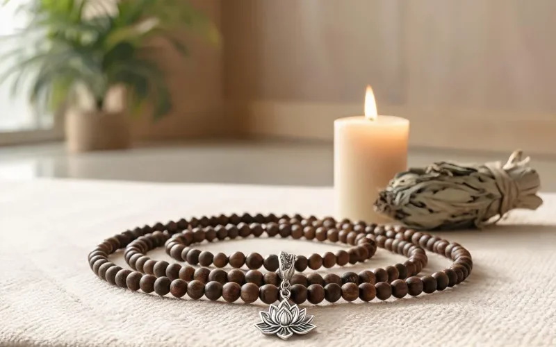 Positive Energy Luck Pendant Mindfulness Yoga Daily Meditation Ritual Jewelry