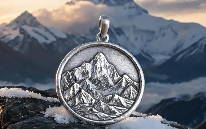 Heritage Preservation Talisman Chomolungma Hand Craft Courage Protection Pendant Gift