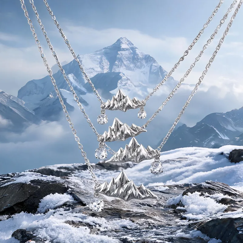 Lightweight Travel Talisman Everest Summit Spirit Good Luck Crystal Pendant Accessory