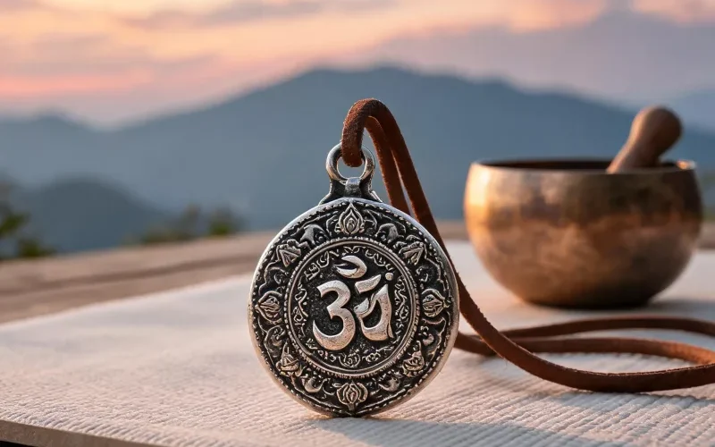 Premium Meditation Ritual Talisman Jewelry Courage Charm for Daily Yoga Practice