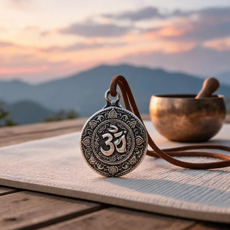 Premium Meditation Ritual Talisman Jewelry Courage Charm for Daily Yoga Practice